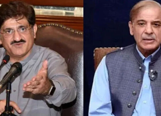 شہباز شریف مراد علی شاہ