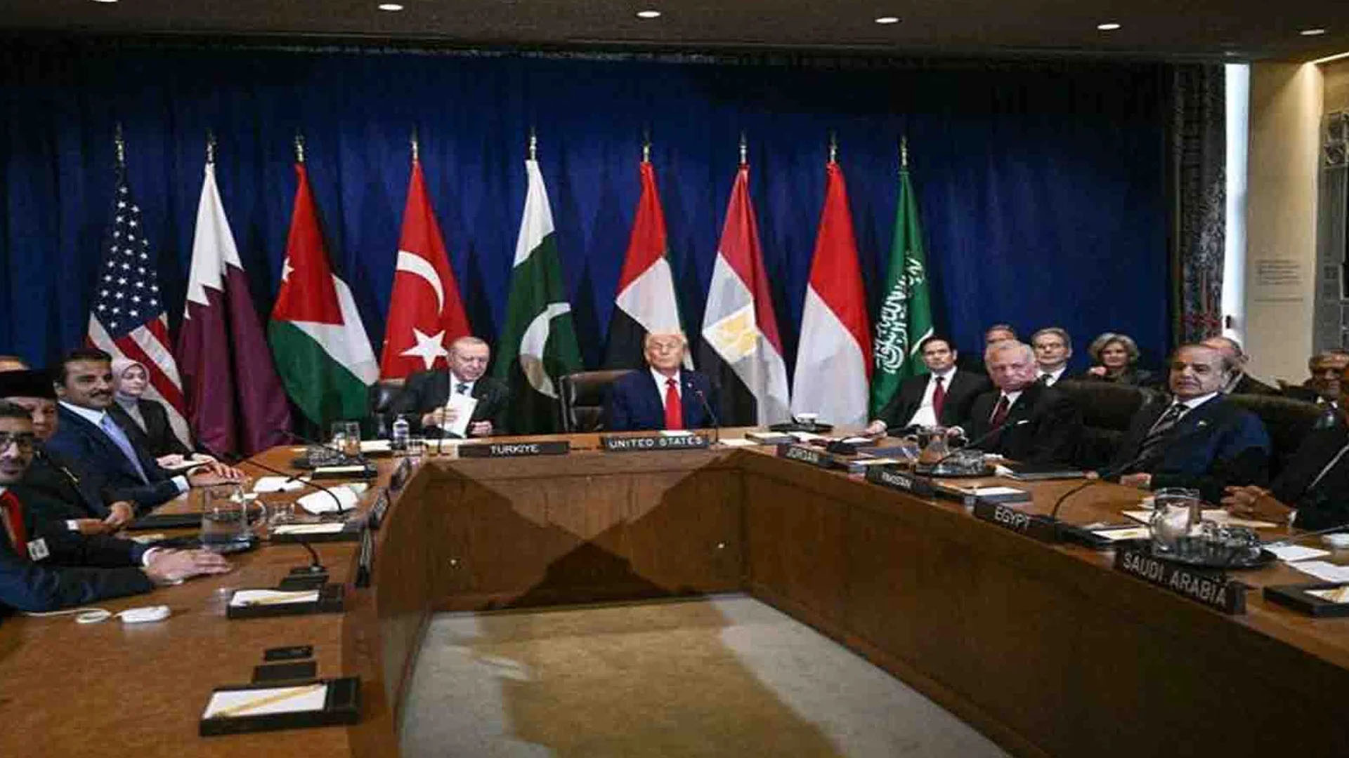 پاکستان سمیت 8اسلامی ممالک کا غزہ بورڈ آف پیس پر مشترکہ اعلامیہ جاری