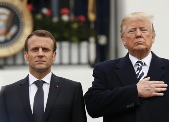 ٹرمپ میکرون