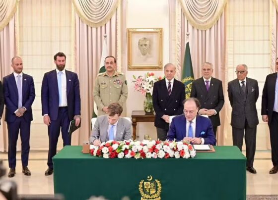 پاکستان اور ورلڈ لبرٹی فنانشل کے درمیان مفاہمتی یادداشت پر دستخط