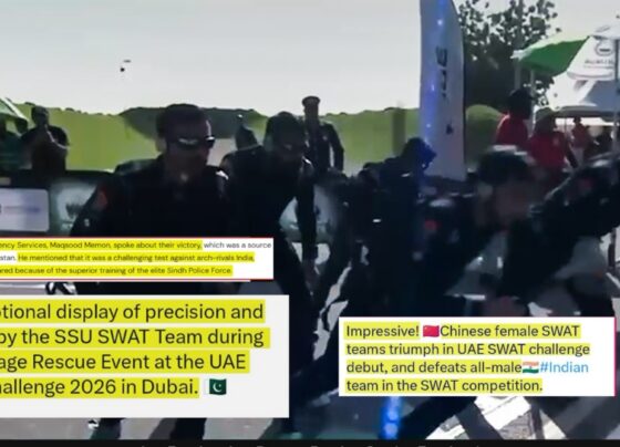 یو اے ای سواٹ چیلنج : پاکستان اور چین کی برتری نمایاں، بھارت کی کارکردگی بےنقاب