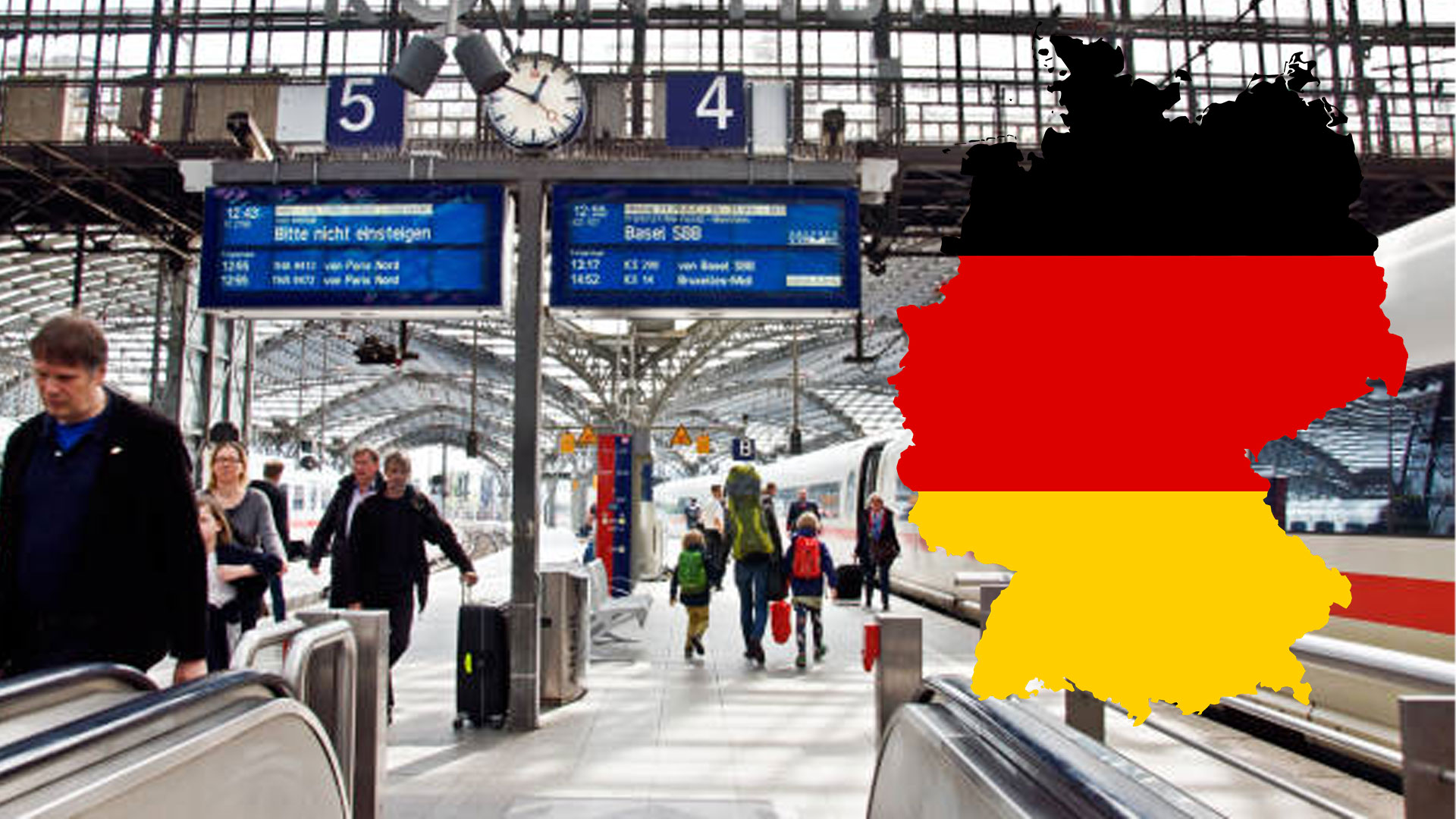 جرمنی میں افغان شہری کا معروف ٹرین اسٹیشن پر مسافروں پر چاقو سے حملہ، متعدد افراد زخمی