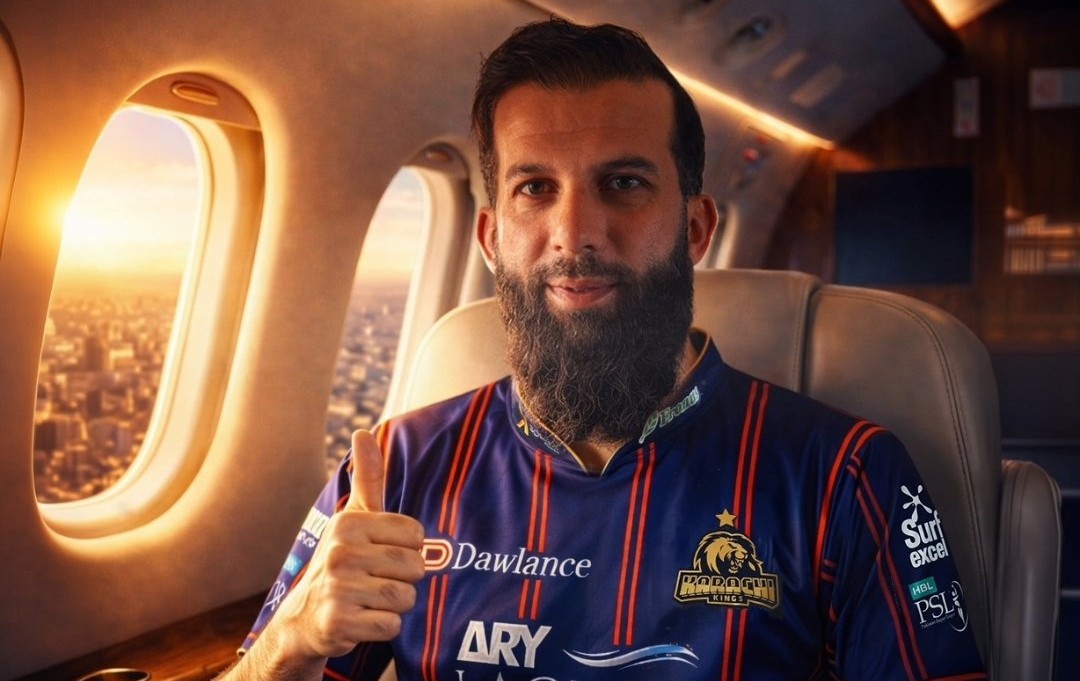 پی ایس ایل 11: آل راؤنڈر معین علی کتنے کروڑ روپے میں کراچی کنگز کا حصہ بنے؟