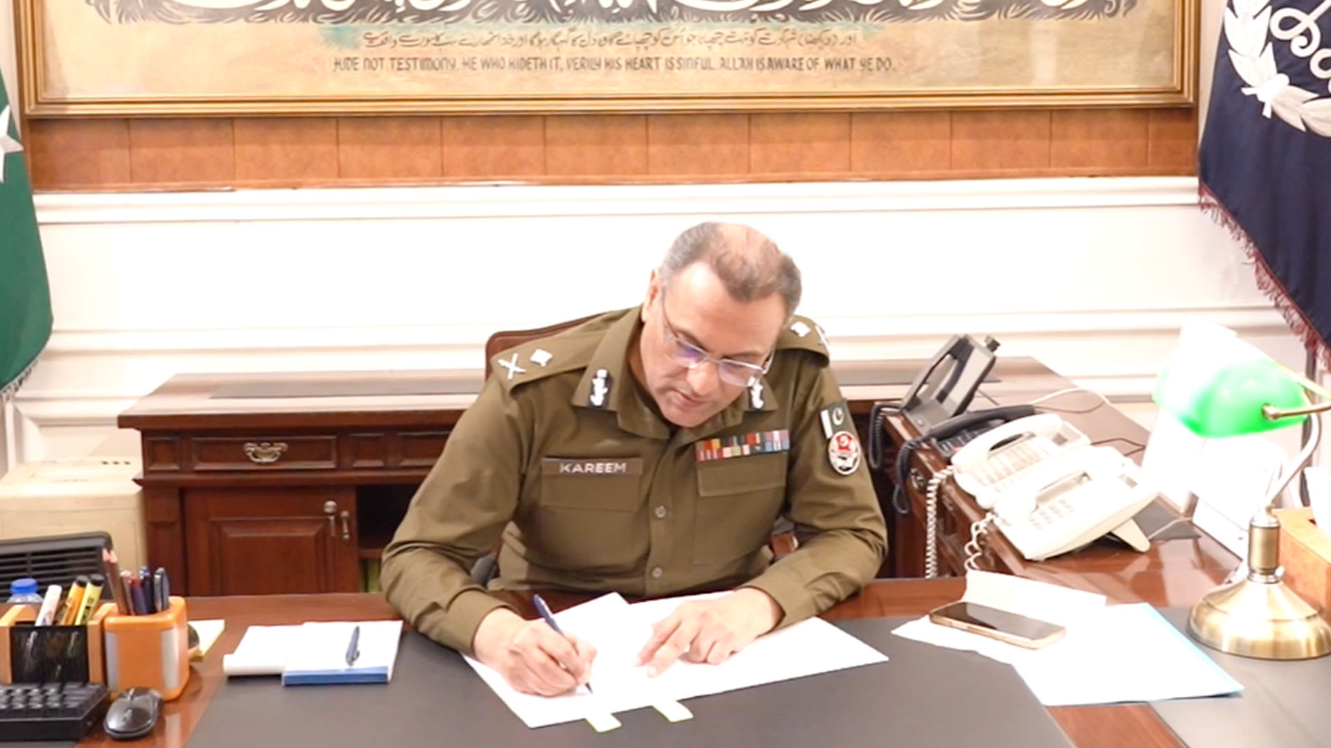 پنجاب کے نئے آئی جی نے کمان سنبھالتے ہی بڑا اعلان کردیا