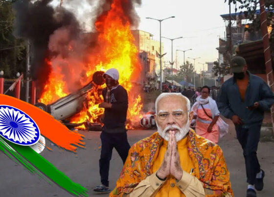 بھارت کی ریاست منی پور میں فسادات 17 افراد ہلاک