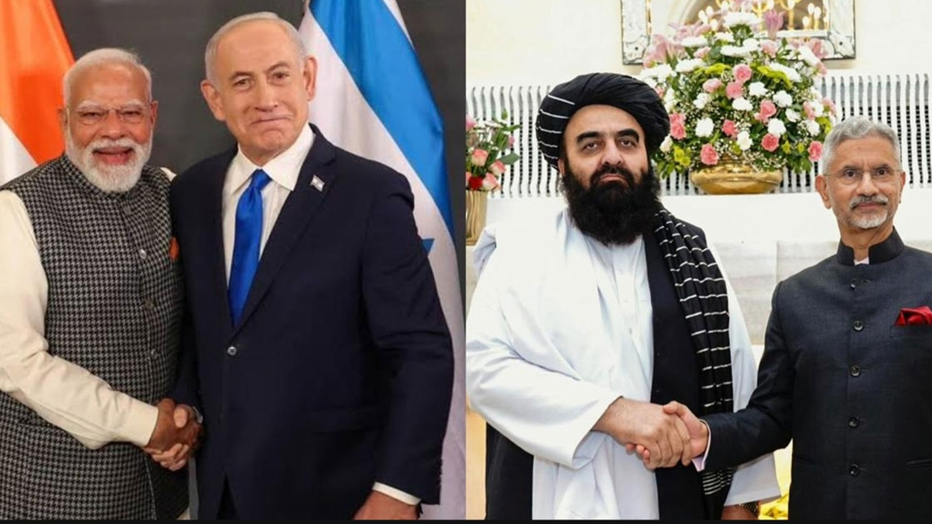 مودی کا اسرائیل کا دورہ اور طالبان رہنماؤں کی بھارت یاترا، بڑا کھیل کھل کر سامنے آگیا