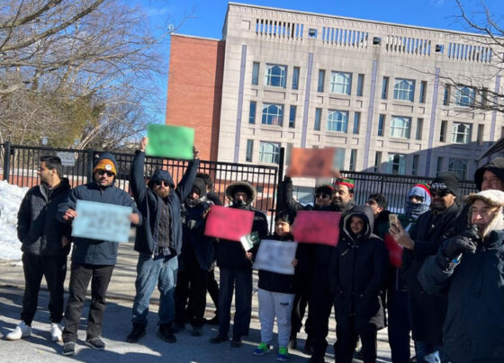 واشنگٹن میں پی ٹی آئی احتجاج