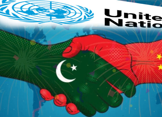 اقوام متحدہ، چین پاکستان کے ساتھ کھڑے ہو گئے