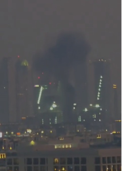 ایران نے دبئی برج خلیفہ کے قریب فائیو سٹار ہوٹل پر میزائل داغ دیا