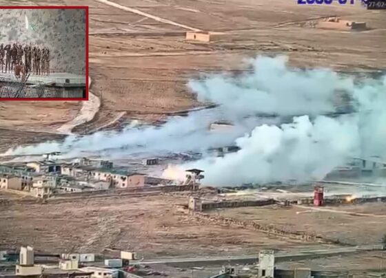 آپریشن ضرب للحق، پاکستان نے افغان صوبے پکتیا میں پانچ پوسٹوں پر قبضہ کرکے جھنڈا لہرادیا