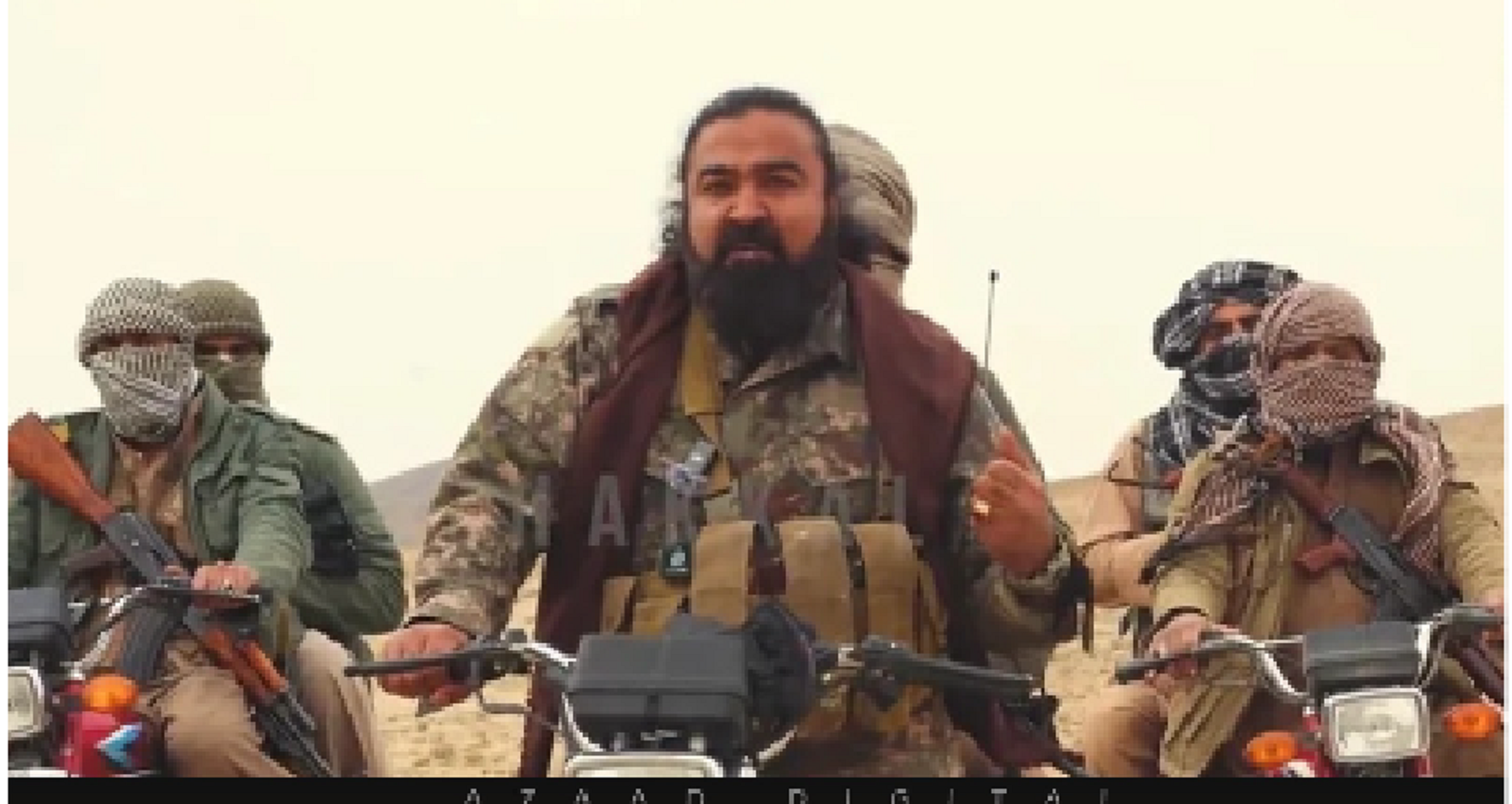 بی ایل اے کی جانب سے بشیر زیب کی موٹر سائیکل ویڈیو کی حقیقت سامنے آ گئی