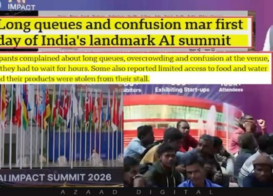 بھارتی اے آئی سمٹ میں بدانتظامی بھارت کیلئے رسوائی کا باعث بن گئی