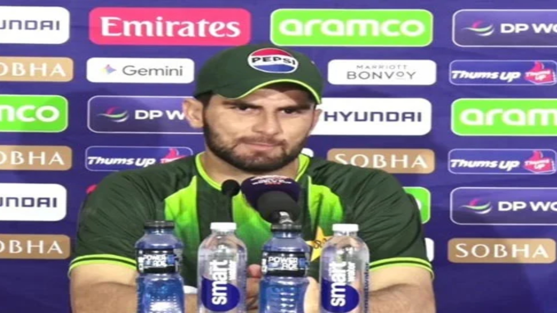 ابھی ٹورنامنٹ میں ہیں، ہم نے اپنا میچ جیتنا ہے، دیکھ رہے ہیں کہ نیوزی لینڈ ٹیم اپنے میچز ہارے، شاہین آفریدی