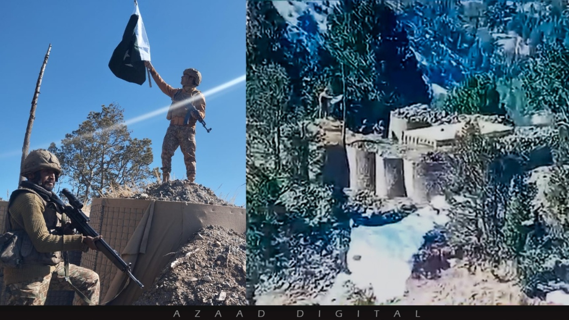 افغان رجیم کے شخصیت سیکٹر کی 2 چیک پوسٹوں پر پاک فوج کا قبضہ ،افغان طالبان مورچے چھوڑکر فرار