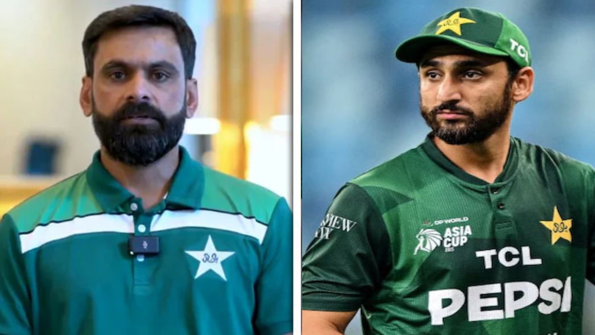 پاک بھارت ٹاکرا : سلمان علی آغا کے دوران فیلڈنگ فیصلوں پر محمد حفیظ  نے سوال اُٹھا دیے