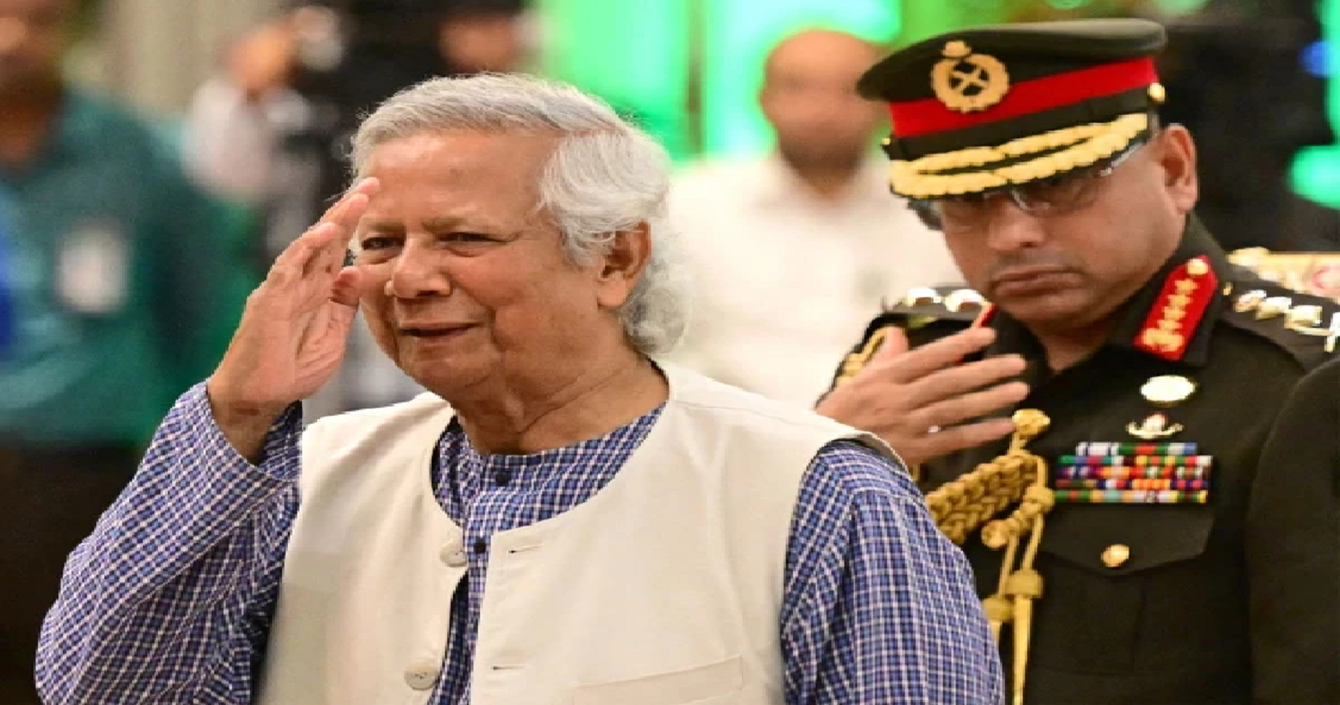 بنگلہ دیش:  سربراہ  عبوری حکومت محمد یونس  کا الوداعی خطاب، بھارتی قیادت کو آئینہ دکھا دیا