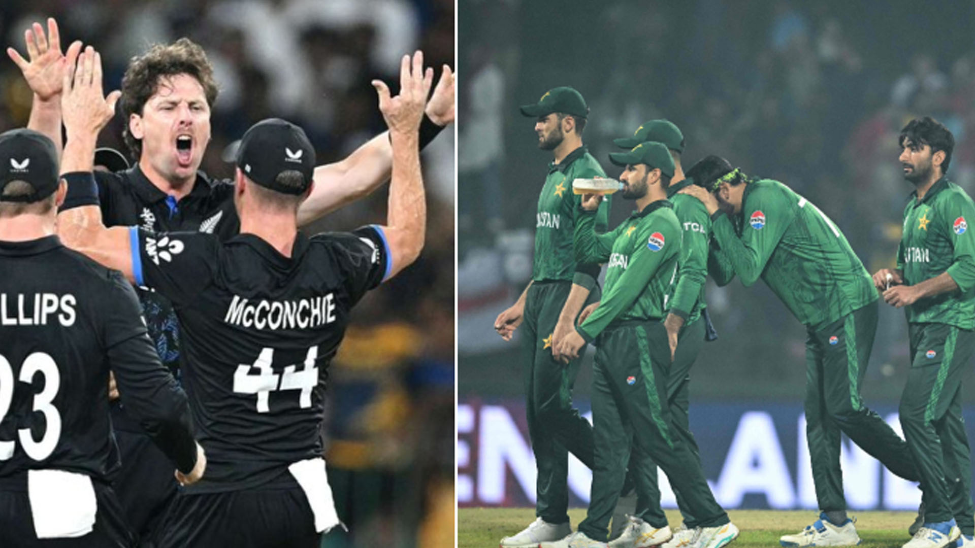 ٹی 20 ورلڈکپ،نیوزی لینڈ نے سری لنکا کو ہرا کرورلڈ کپ سے باہر کردیا، پاکستان کا سیمی فائنل میں پہنچنا مزید مشکل