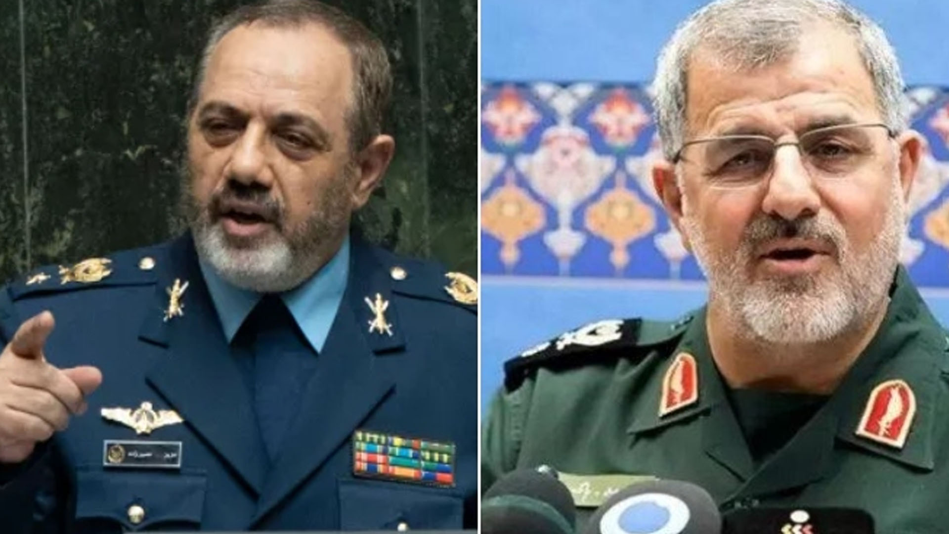 اسرائیلی حملوں میں پاسداران انقلاب کے کمانڈر محمد پاکپور ، وزیردفاع امیر ناصر زادہ  اور جوہری سائنسدان شہید