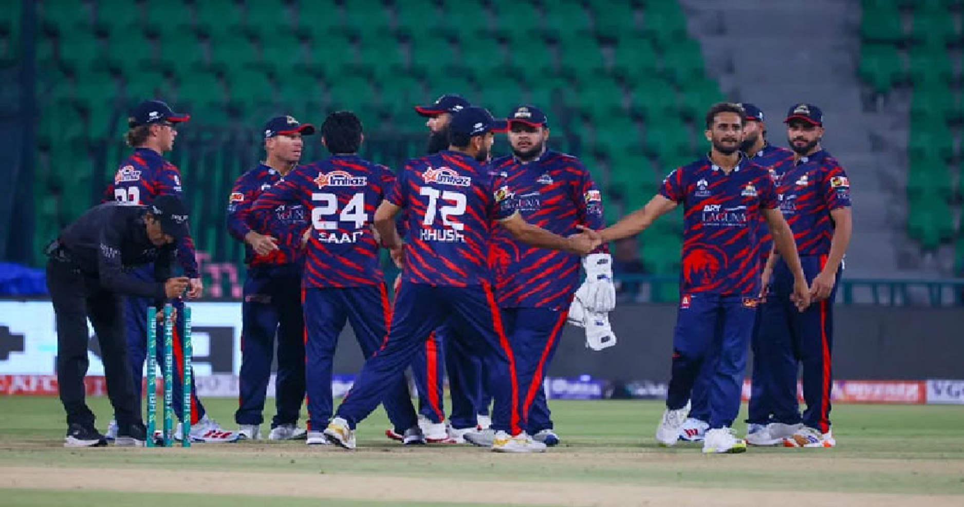 پی ایس ایل 11: حسن علی کی تباہ کن بولنگ، کراچی کنگز نے کوئٹہ گلیڈی ایٹرز کو 14 رنز سے ہرا دیا