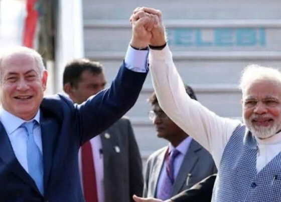 نریندر مودی کا دورہ اسرائیل