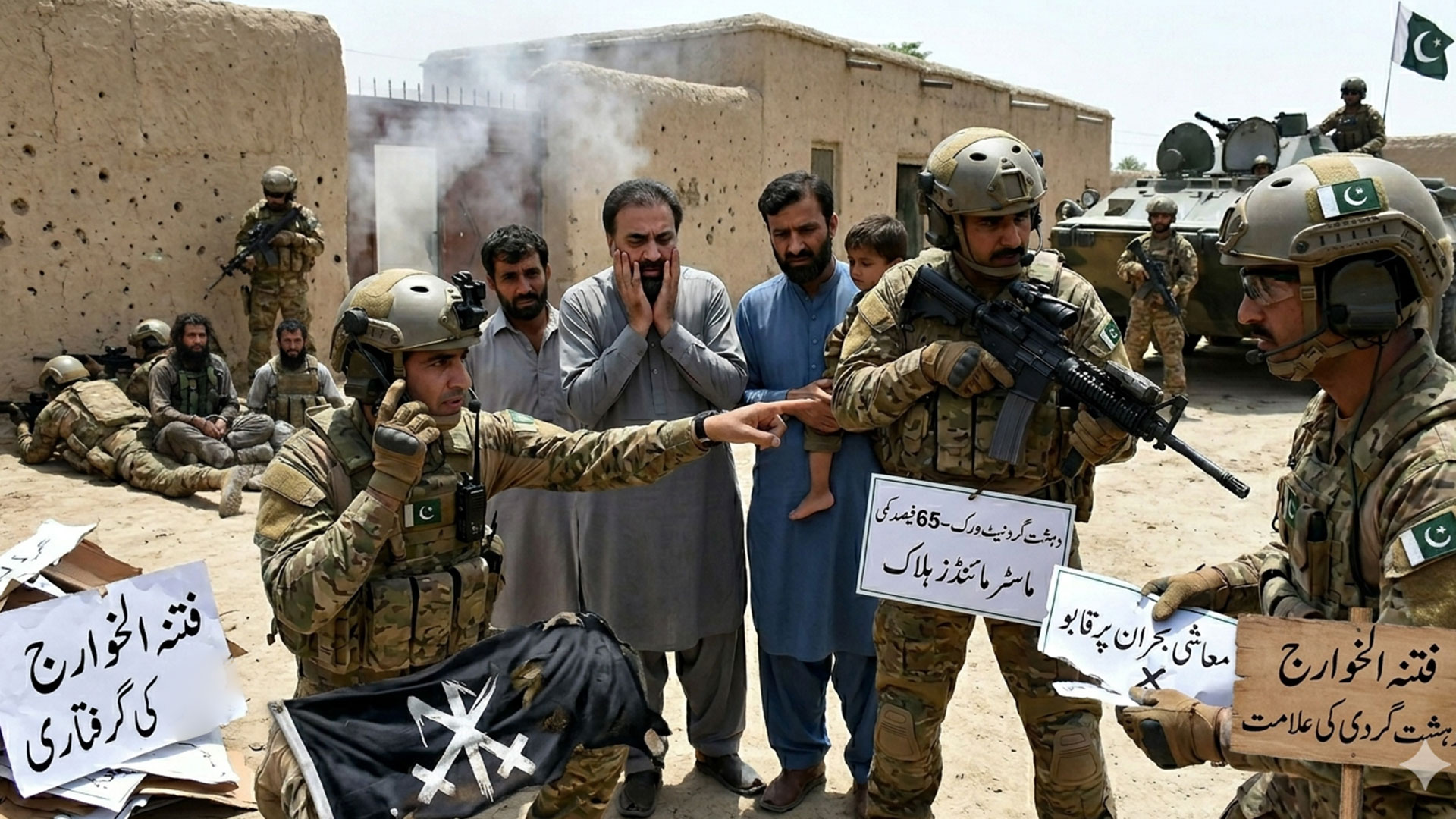 آپریشن غضب للحق کے ثمرات، دہشتگردی میں 65 فیصد کمی آگئی