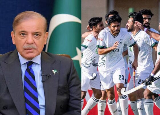 وزیر اعظم شہبازشریف کا قومی ہاکی ٹیم کیلئے انعامات کا اعلان