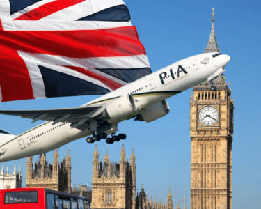 پی آئی اے کی لندن کے لیے پروازیں