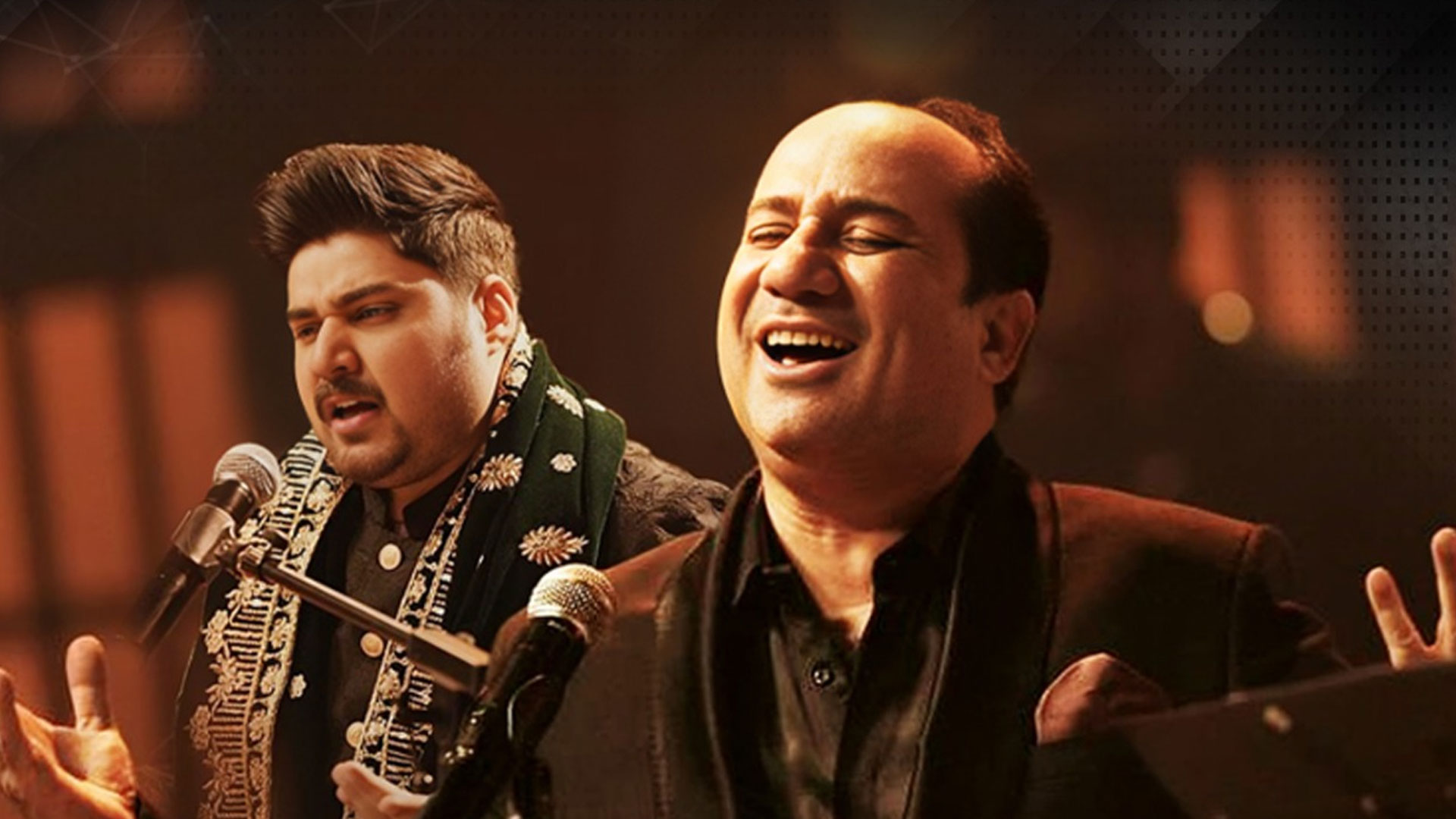 برطانوی پارلیمنٹ کا راحت فتح علی خان اور ان کے بیٹے شازمان خان کے لیے شانداراعزاز