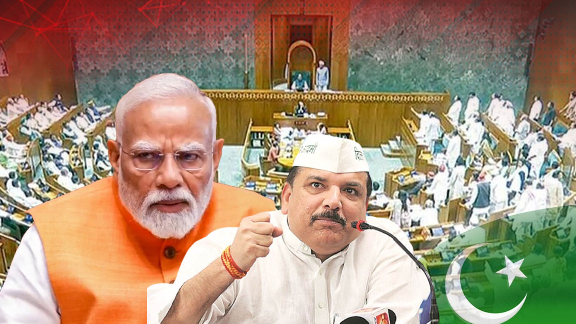 بھارتی ایوان میں پاکستان کی خارجہ پالیسی کے چرچے، اپوزیشن نے مودی سرکار کو آڑے ہاتھوں لے لیا