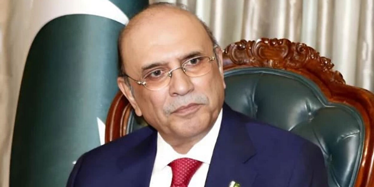 افغان حکومت نے سرخ لکیر عبور کر لی ہے، صدر آصف علی زرداری