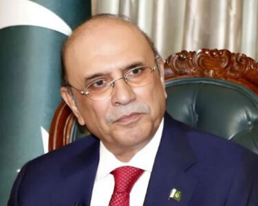 افغان حکومت نے سرخ لکیر عبور کر لی ہے، صدر آصف علی زرداری