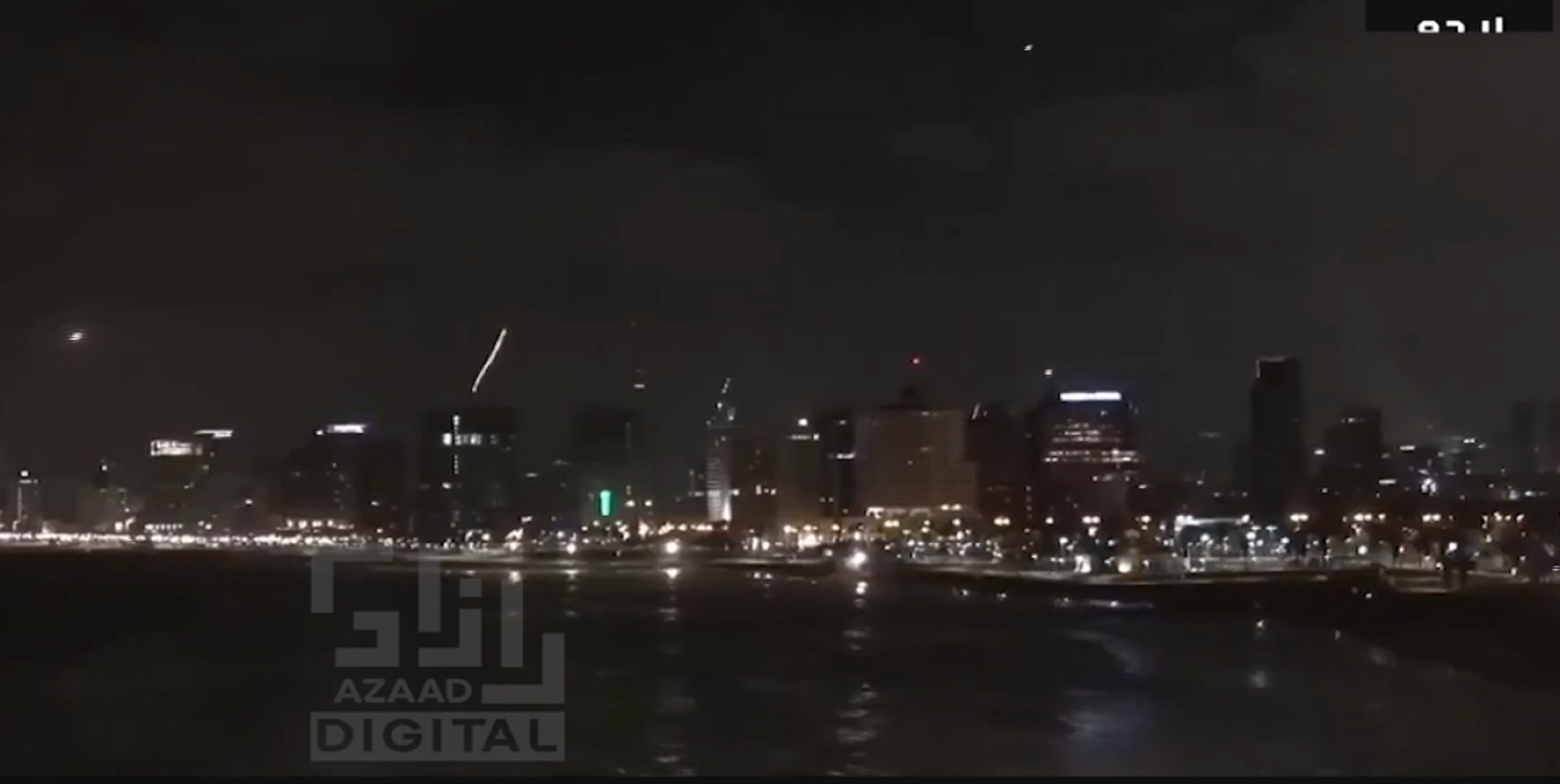 ایران کا اسرائیل پر بڑا جوابی وار: تل ابیب پر درجنوں میزائلوں کی برسات، شہر میں خوف و ہراس