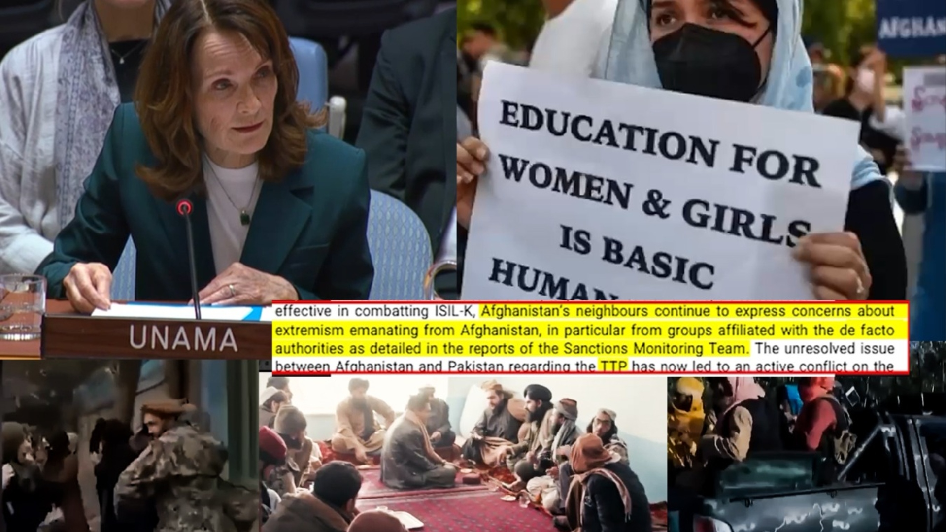 افغان طالبان رجیم دہشتگردوں کی سرپرست،عالمی استحکام کیلئے خطرہ، اقوام متحدہ نے خبردار کردیا