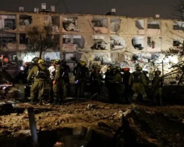 ایران کے اسرائیلی شہروں دیمونا، عراد پر تباہ کن میزائل حملے ،کئی عمارتیں تباہ ، 6 افراد ہلاک