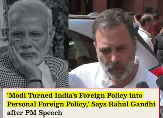 نااہل مودی کی ناکام اور منافقانہ خارجہ پالیسی پر اپوزیشن لیڈر بھی سیخ پا