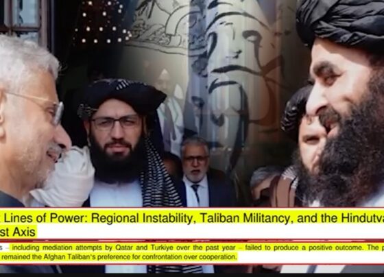 افغان طالبان رجیم کی عسکریت پسندی اور انڈیا اسرائیل گٹھ جوڑ خطے کے استحکام کیلئے بڑا خطرہ بن گیا