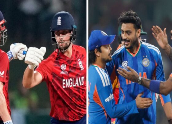 ٹی20 ورلڈکپ دوسرے سیمی فائنل میں آج بھارت اور انگلینڈ مدمقابل