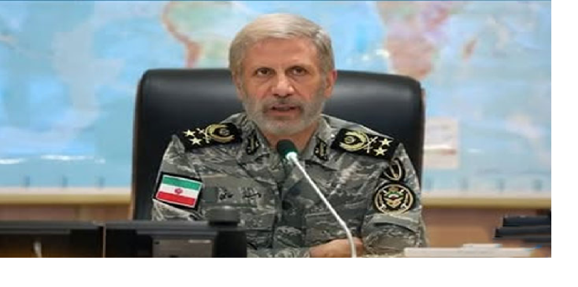 فیصلہ کن جنگی برتری حاصل، اسلحہ کے ذخائر بے تہاشا،دشمن کو شکست فاش دینگے، سربراہ ایرانی فوج