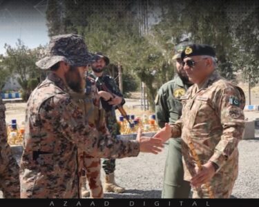 کمانڈر 12 کور لیفٹیننٹ جنرل راحت نسیم خان کا ژوب اور سمبازہ سیکٹر کا دورہ