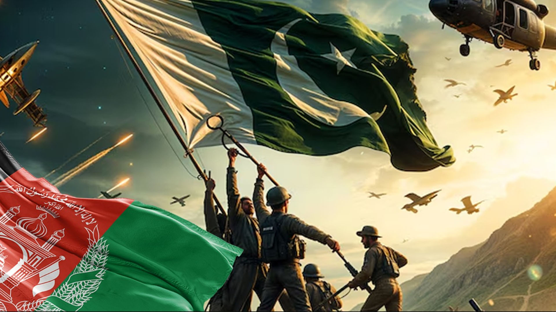 آج افواج پاکستان اور پاک فضائیہ نے افغانستان پر 10 بڑے حملے کیے