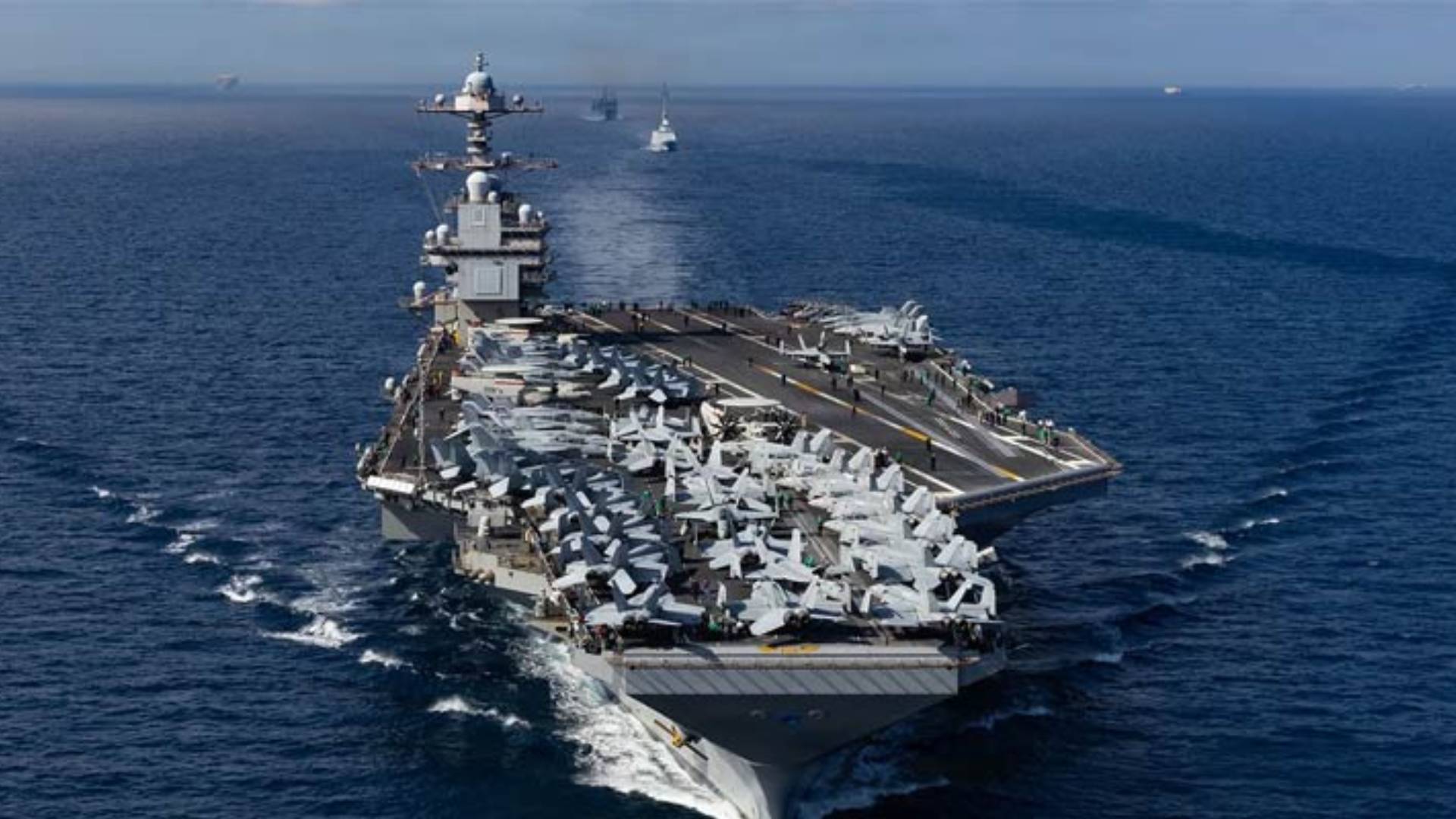 امریکی فوج کی بڑی تیاری، جنگی جہازوں اور طیاروں کی پوزیشنز تبدیل