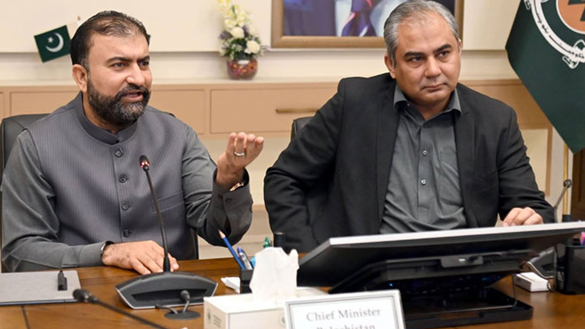 بلوچستان میں امن و استحکام کے قیام کیلئے فیڈرل کانسٹیبلری کی خدمات حاصل کرنے کا فیصلہ