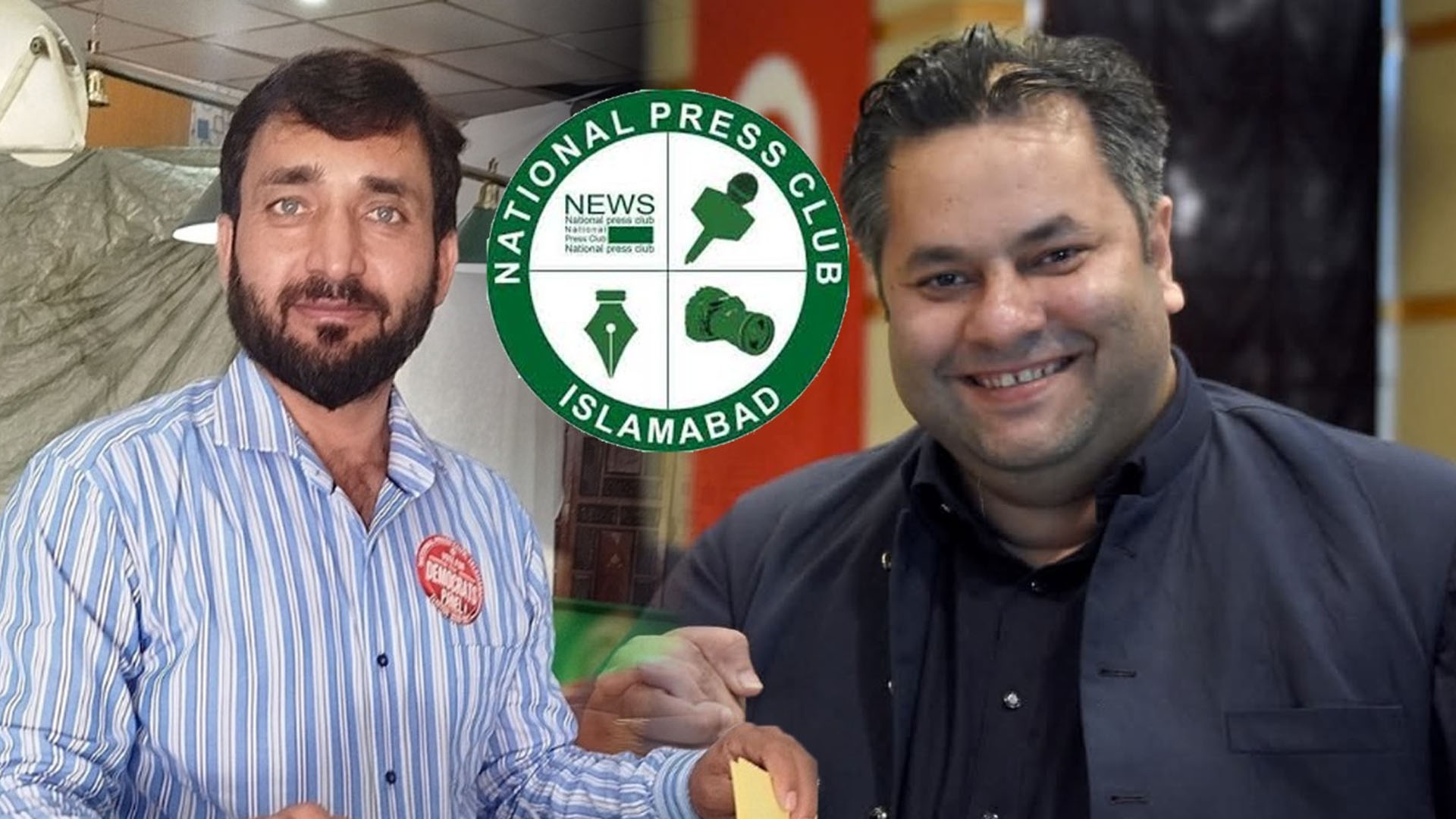 نیشنل پریس الیکشن ، نائب صدر کی سیٹ پر جرنلسٹ پینل کے احتشام الحق،ڈیموکریٹس کے بشیر چوہدری اور عثمان خان کامیاب