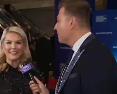 کیرولین لیوٹ ‘ پھنس گئیں، ’آج رات گولیاں چلیں گی، بیان وائرل