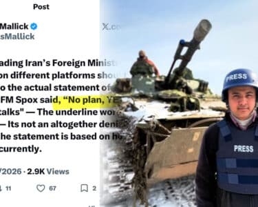 ایران نے مذاکرات سے مکمل انکار نہیں کیا، صحافی کا دعویٰ