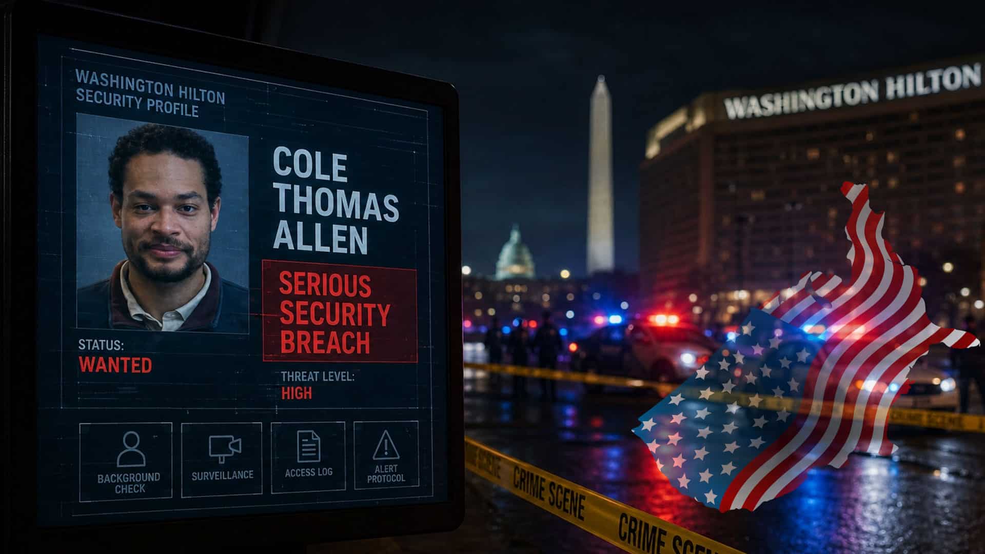 واشنگٹن صدر ڈونلڈ ٹرمپ کی تقریب میں فائرنگ کرنے والا شخص کون تھا؟ شناخت سامنے آگئی