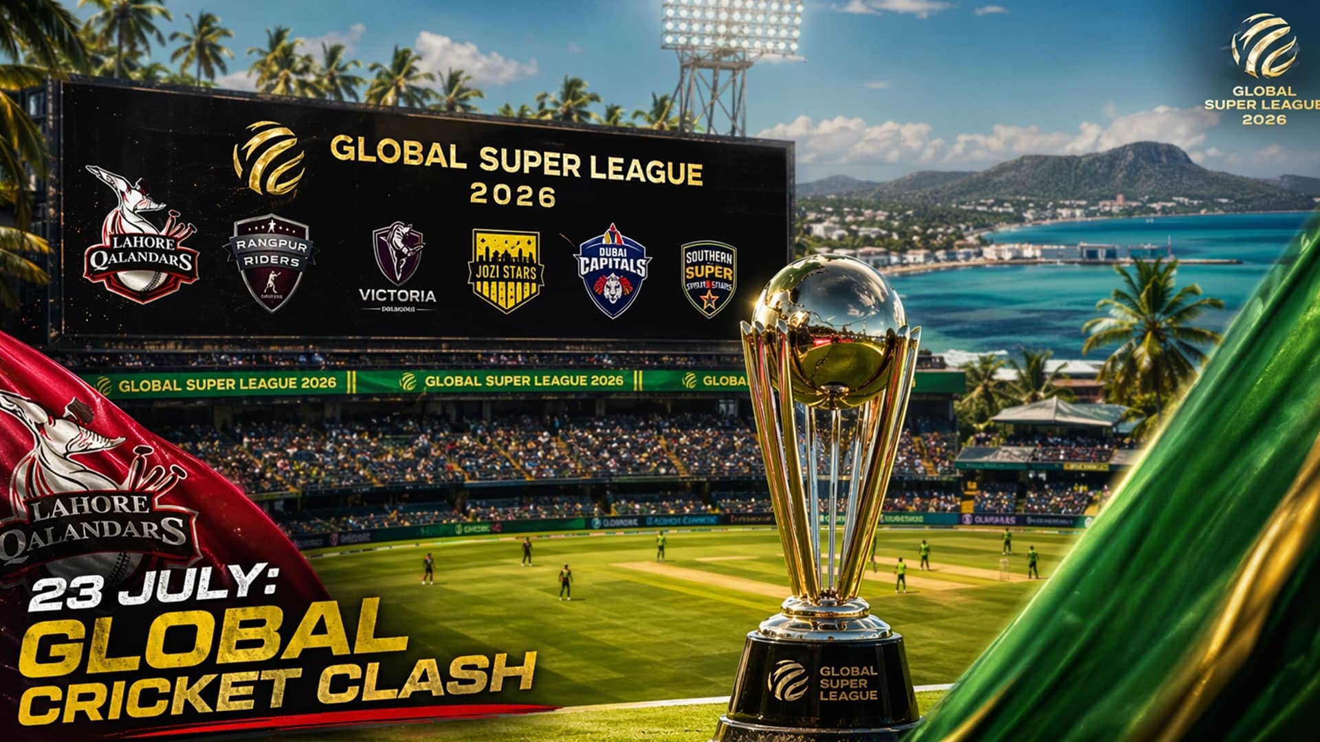 بڑا اعزاز ’ لاہور قلندرز‘  اب ویسٹ انڈیز میں دھوم مچائے گی، تیاریاں مکمل