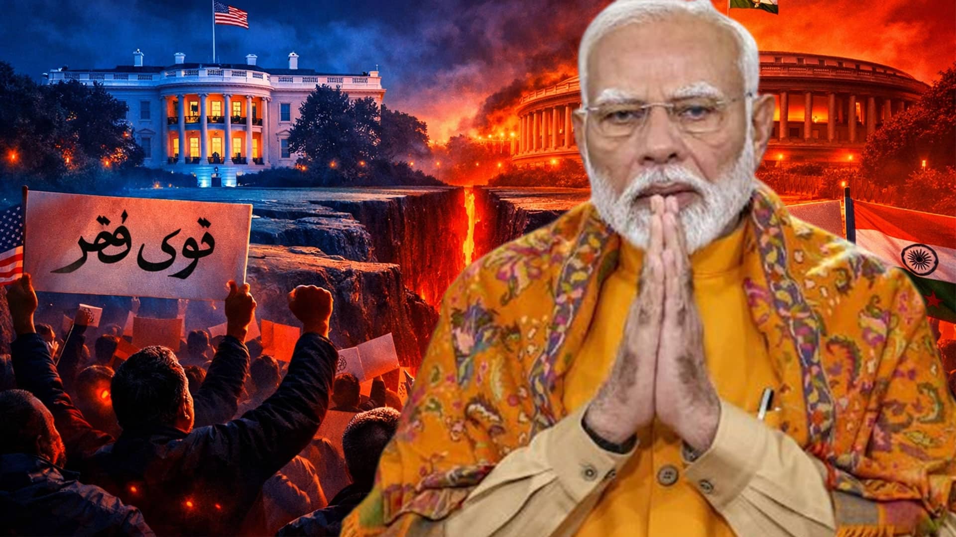 ٹرمپ کا بھارت کو ’جہنم‘ قرار دینے پر ہنگامہ، بھارتی اپوزیشن آگ بگولہ، نریندر مودی کو رسوا کرنے والا کمزور ترین وزیراعظم قرار دیدیا