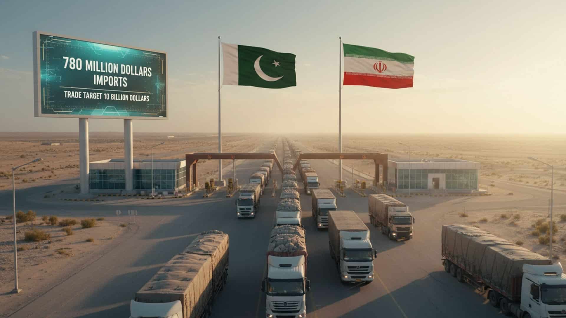 پاکستان اور ایران کے درمیان تجارت کا نیا اُفق، درآمدات میں 2 فیصد اضافے کے ساتھ نئی بڑی پیش رفت