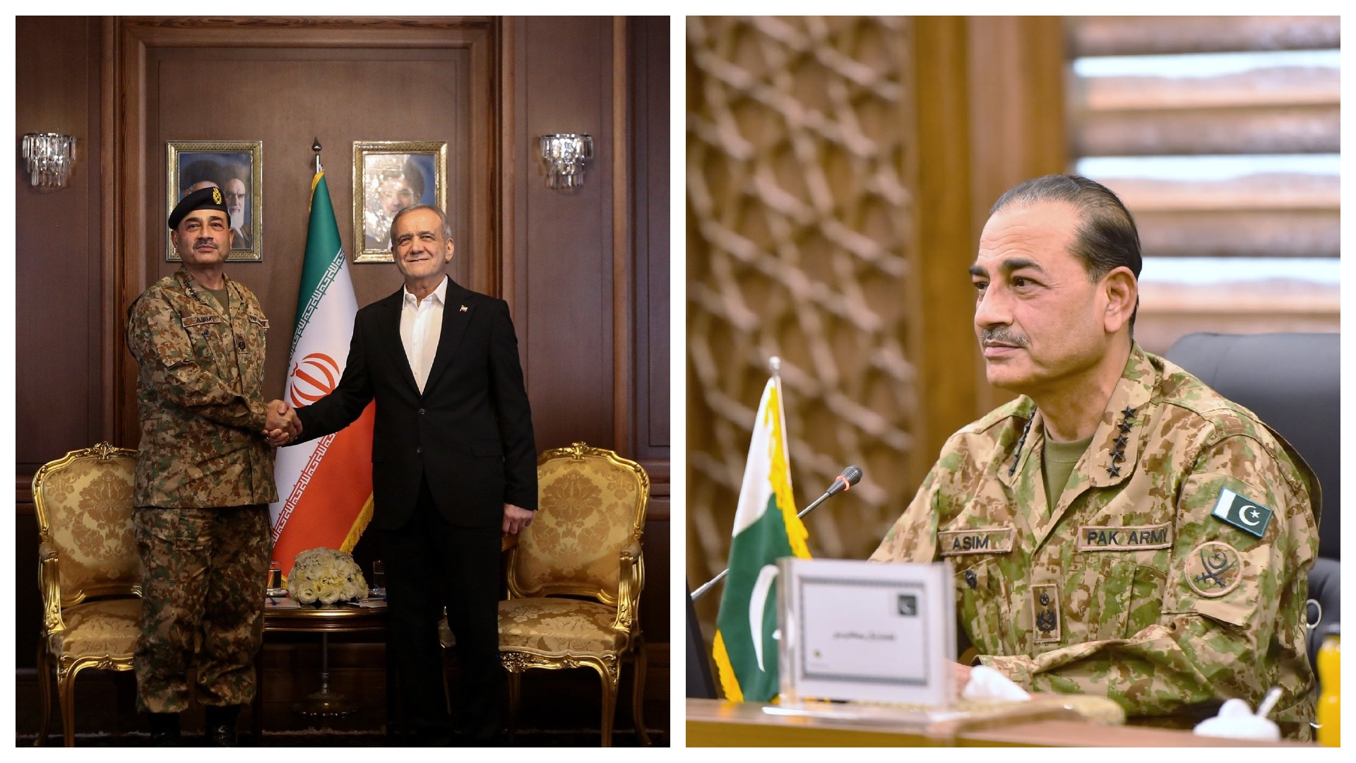 تہران میں خیرسگالی کی نئی مثال، فیلڈ مارشل عاصم منیر کے دورے کی خوبصورت تصویری جھلکیاں